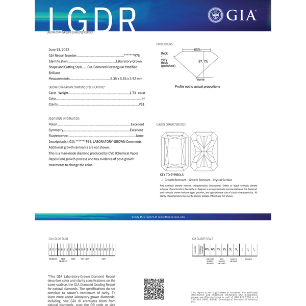 1.73ct Radiant H VS1 (LD000005-RD)