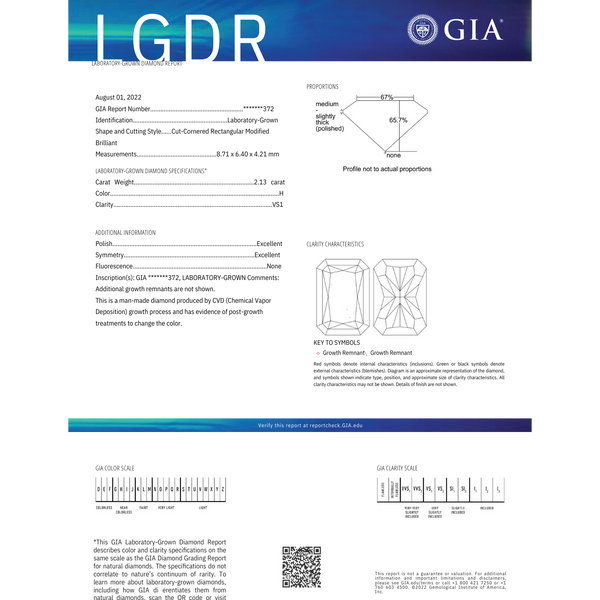 2.13ct Radiant H VS1 (LD000012-RD)