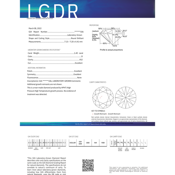 1.40ct Round D VS2 (LD1000072-RD)